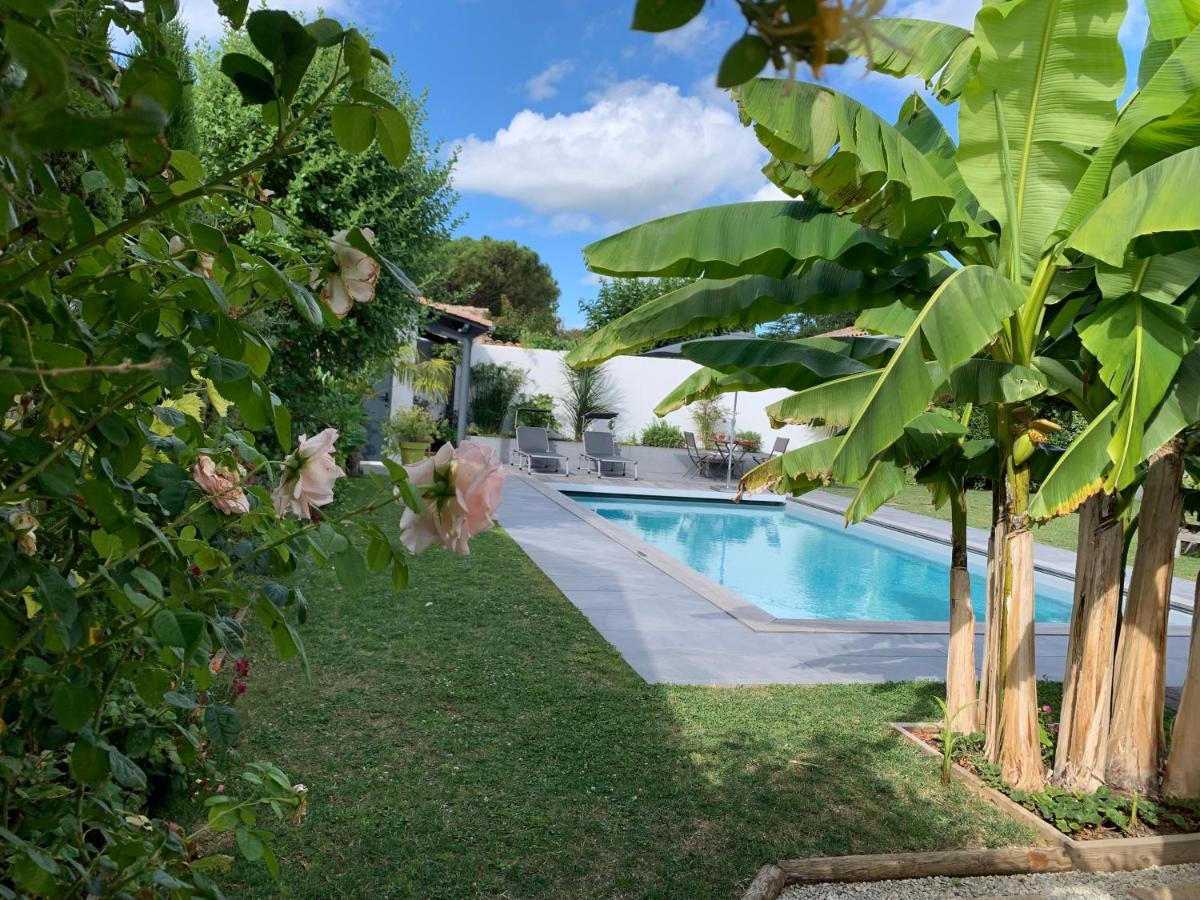 Maison M, Chambre Privee Acces Jardin Piscine Et Jacuzzi Pres De La Rochelle La Rochelle  Dış mekan fotoğraf