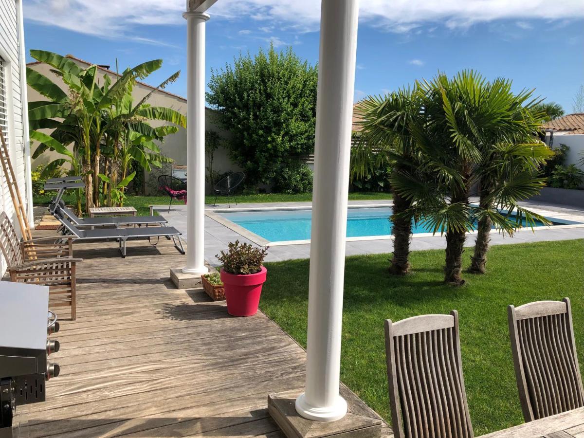 Maison M, Chambre Privee Acces Jardin Piscine Et Jacuzzi Pres De La Rochelle La Rochelle  Dış mekan fotoğraf